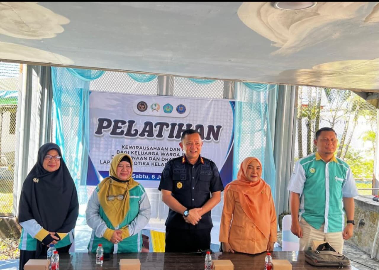 Lapas Narkotika Karang Intan dan STIMI Banjarmasin Gelar Pelatihan UMKM dan Bantuan Sarana Usaha